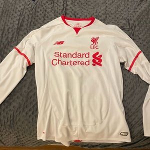 Liverpool FC white team kit